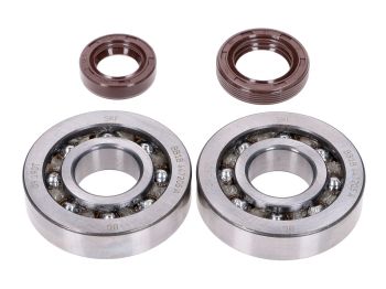 crankshaft bearing set Naraku SKF, FKM Premium C4 polyamide for Kymco, SYM vertical