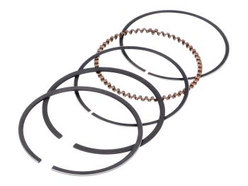 piston ring set Naraku V.2 79cc for Piaggio 4-stroke 2V, 3V, 4V