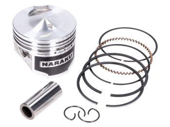 piston set Naraku V.2 79cc 46.95mm for Piaggio 4-stroke 2V