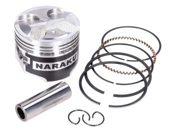 piston set Naraku V.2 79cc 46.95mm for Piaggio 4-stroke 4V