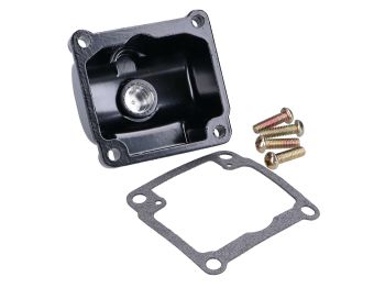 float chamber with drain plug Naraku Racing black for carburettor type PHBG