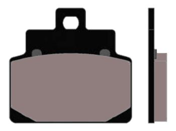 brake pads Naraku sintered for Aprilia Scarabeo 100