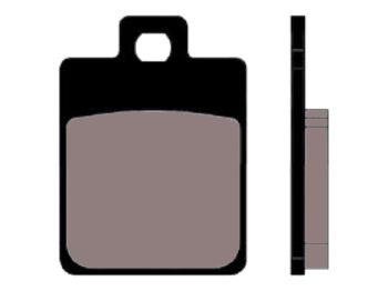 brake pads Naraku organic for Gilera, Piaggio, Vespa