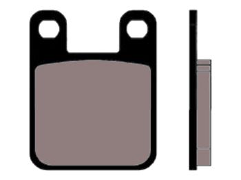 brake pads Naraku organic for Derbi, Gilera, Italjet, Peugeot
