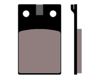 brake pads Naraku organic for Malaguti F12 Phantom, Crosser, Simson S51 (with front disc brake), S53, S83