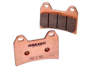 brake pads Naraku sintered for Aprilia, BMW, Ducati, KTM, Moto Guzzi