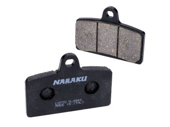 brake pads Naraku organic for Aprilia RS, RS4, Derbi GP1, GPR, MH KN1, KN2, R