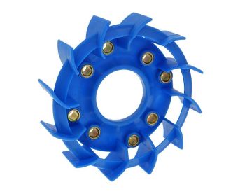 cooling fan Naraku Racing blue for Kymco, Baotian, GY6 50, 139QMB