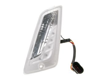 indicator light assy front left OEM for Vespa GT, GTS, GTV