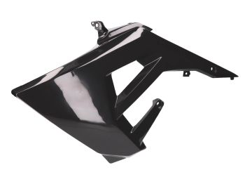 fuel tank cover left OEM black for Derbi Senda R 50, Senda SM 50 X-Treme Euro4 2018-