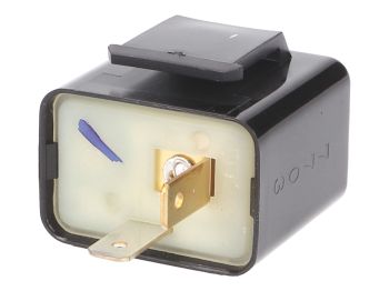 flasher relay OEM for Aprilia, Gilera, Honda, Italjet, Malaguti, Peugeot, Suzuki = PI-1D002376
