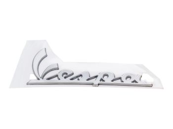 leg shield badge "Vespa" OEM for Vespa GT, LX, LXV, S, GTS, GTV
