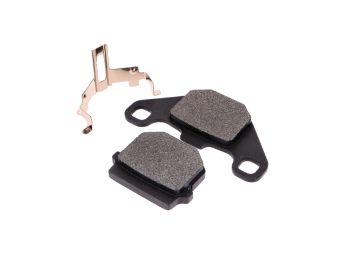 brake pads OEM organic for Aprilia, Hyosung, Peugeot, Derbi, Piaggio, TGB