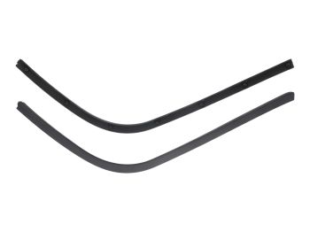 footboard trim set, matt black for Vespa Primavera, Vespa Sprint 2013-