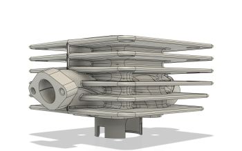 cylinder kit Schmitt GST-50 50cc 38mm for Simson S51, KR51/2, SR50