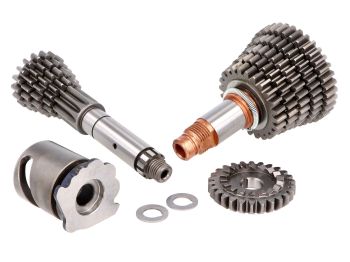 Gearbox 5-speed Schmitt Sportfreund complete 1st gear long ratio for Simson S51 M500 M700