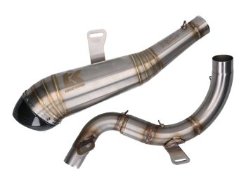 exhaust Turbo Kit GP Line for KTM Duke 125 11-16