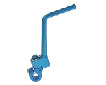 kickstart lever aluminum blue for Derbi EBE, D50B0