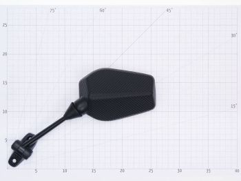 mirror left E-marked for MBK X-Power (03-), Yamaha TZR 50