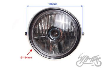 Esituli, kroom BA20D/BA9S, E-märgistus - GN125