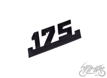 Embleem külgpaneelile - WSK 175, must