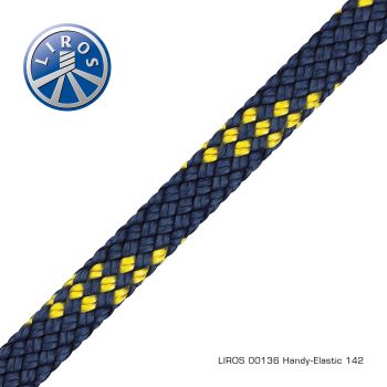 Handy-Elastic navyblue-yellow 12mm x 200m