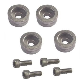 Perf metals anode, Round anode Suzuki 4pack.