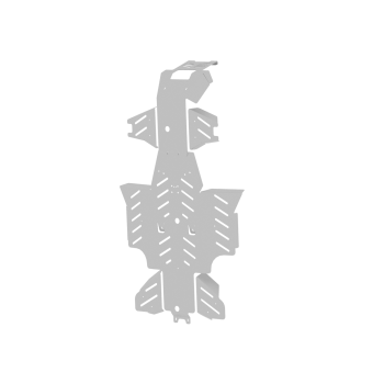 Põhjakaitse täis komplekt (alumiinium): Yamaha Grizzly 450 (-2008)