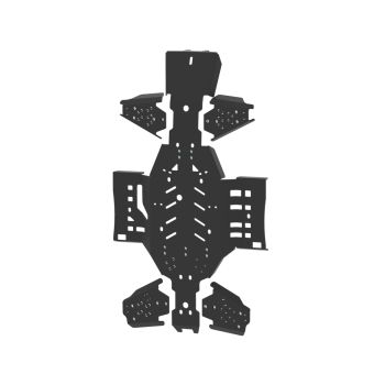 Põhjakaitse täis komplekt (plastik):  Arctic Cat Limited: 550 / 700 / 700 MudPro