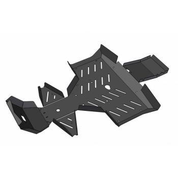 Põhjakaitse täis komplekt (plastik): Kymco MXU 500