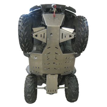 Põhjakaitse täis komplekt (alumiinium): Kawasaki KVF 650 Rigid