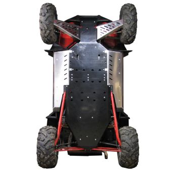 Põhjakaitse täis komplekt (plastik): Polaris RZR 900 XP (-2014)