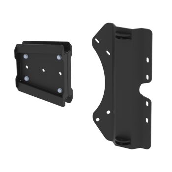 Lumesaha adapter põhja alla kinnitamiseks: Polaris RZR 1000 XP / RZR 900 S /  RZR 1000 S ( for long push tubes )