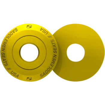 SEAT FENDER WASHER YELLOW