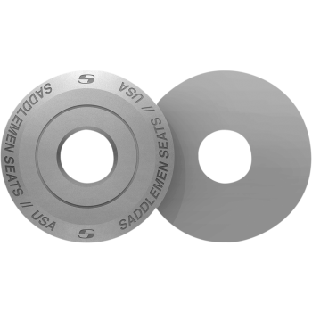 SEAT FENDER WASHER SILVER