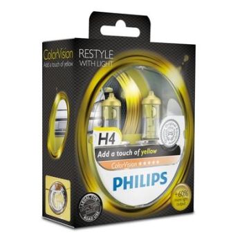 Philips h4 colorvision yellow
