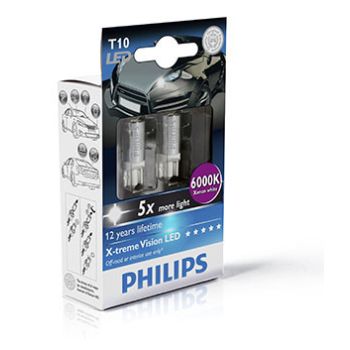 Philips wbt10 x-tremevision led 6 000 k