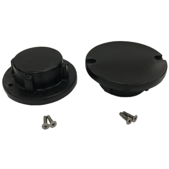 JetPort bolt in caps, black (2pcs)
