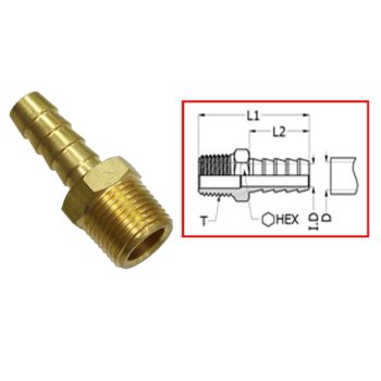 SeaX, connector Universal 3/8 NPT x 3/8