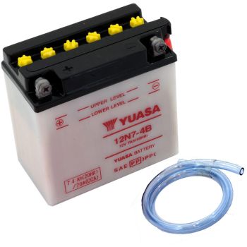 Yuasa battery, 12N7-4B (dc)