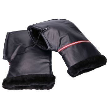 bar mitts / handlebar muffs MKX imitation leather