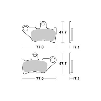 Sbs Brakepads Ceramic