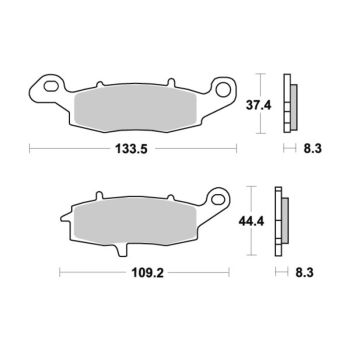 Sbs Brakepads Ceramic