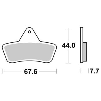 Sbs Brakepads Sintered Atv