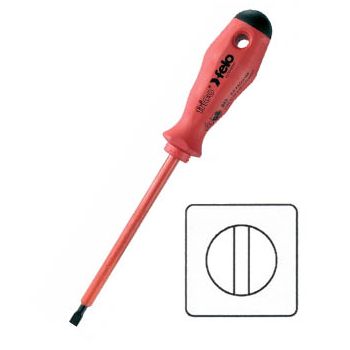 Elektriku soonkruvikeeraja vde 8,0x1,2  175 mm