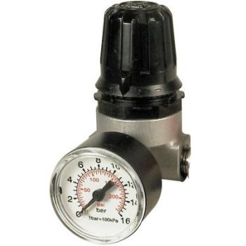 Regulaator+manomeeter 1/4"