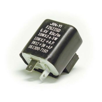 Flasher relay, Mechanical, 2-pin, 12V