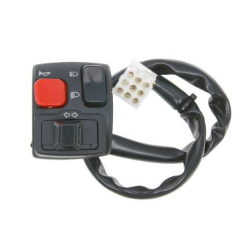 leistangi lüliti vasak, kaug / lähi tuli, pasun - MH RYZ Eco, YR11, MH10