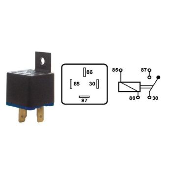 Relee 24v 20a 4-kl