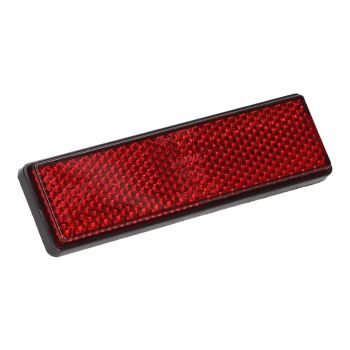 peegeldi 94x28mm punane värv, M5 kruvitav